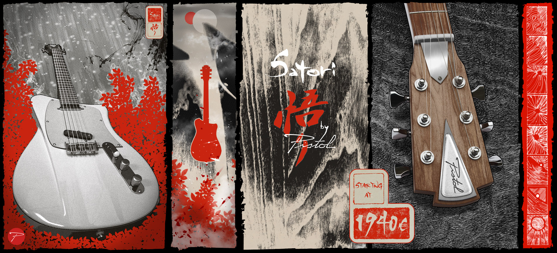 Pistol guitar - Satori Pistol guitar - Satori